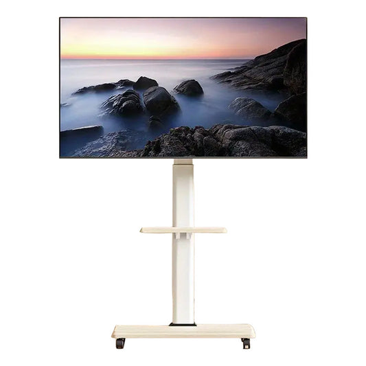 Soporte Tv Rack Movil Con Ruedas 32 A 70 Base Pedestal