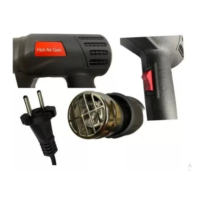 Pistola De Calor Aire Caliente 2000w 650c