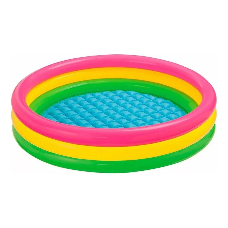 Piscina Resistente Inflable Redonda Portátil Verano Niños