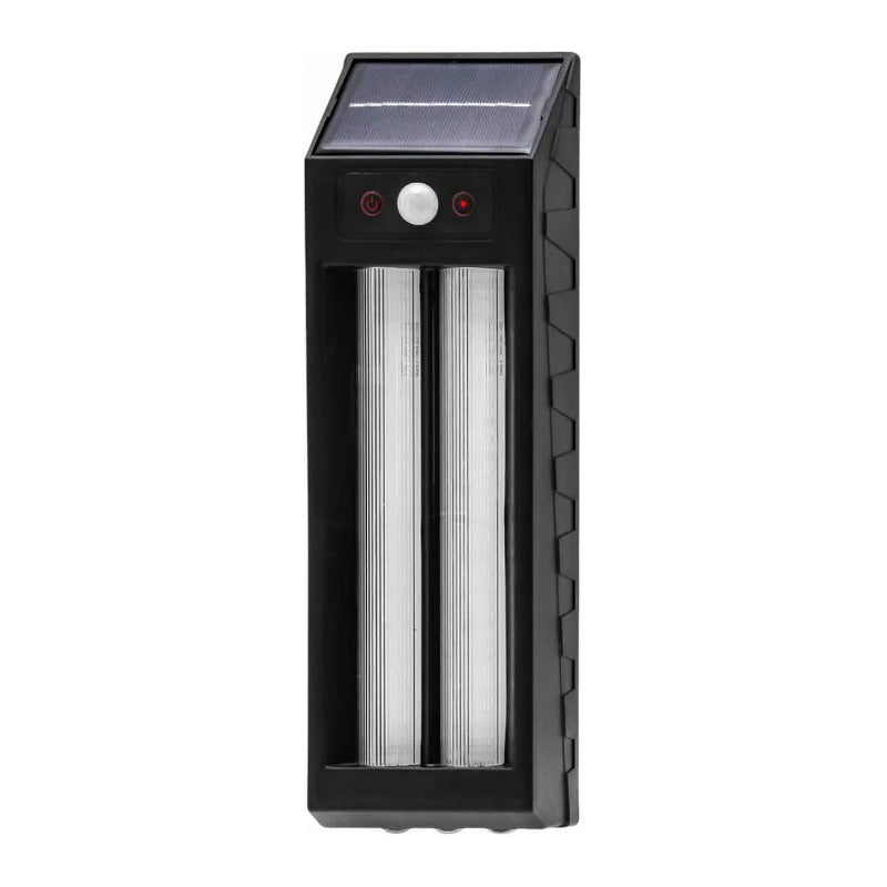 Lampara De Pared Aplique Solar Led Colgante Doble Luz 18w