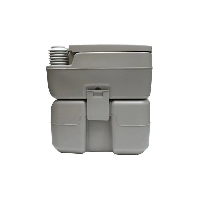 Baño Químic Portátil 20lt. Inodoro W.c. Camping Reusable Gris