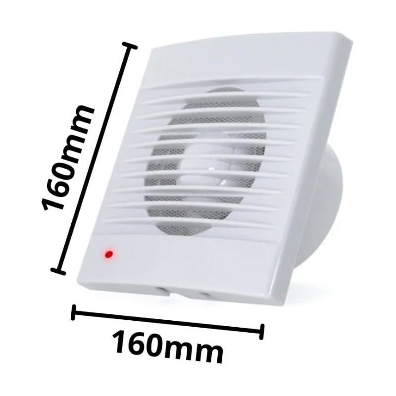 Extractor De Aire 16w 4 Pulgadas Baño Cocina Oficina