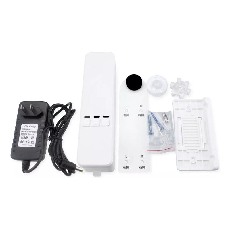 Motor Inteligente Wifi Para Cortinas Roller Control Remoto Blanco