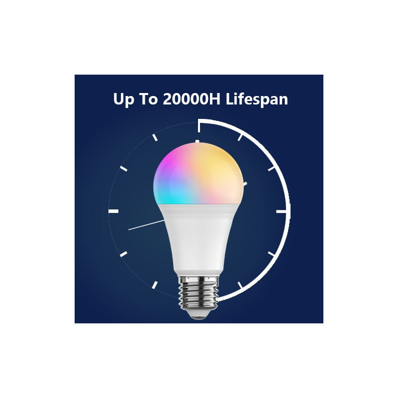 Ampolleta Inteligente Led Wifi Bluetooth App Rgb 10w 1pcs