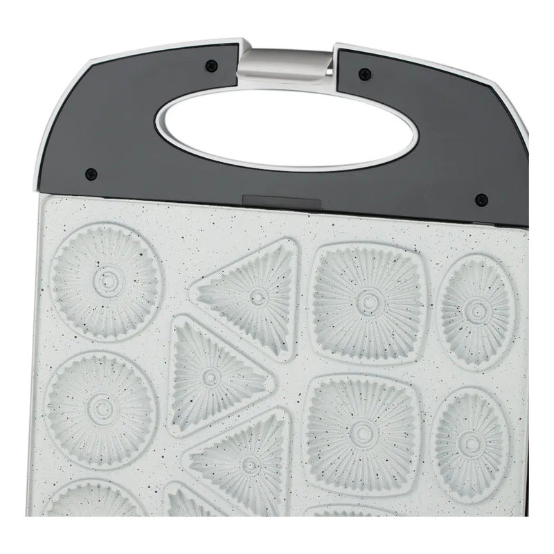 Máquina Para Hacer Galletas Moldes Figuras 1400w Negro