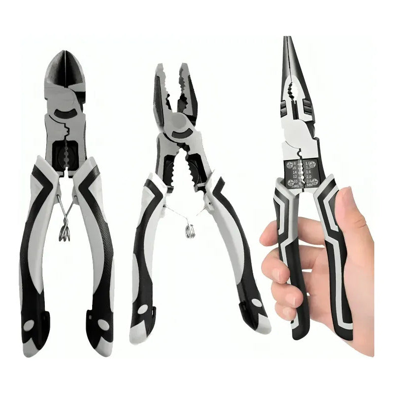 Pinza De Corte Pelacables Herramienta Multiuso Electricista