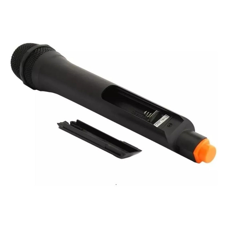 Micrófono Inalambrico Weisre Dm-3308a Dinámico Negro