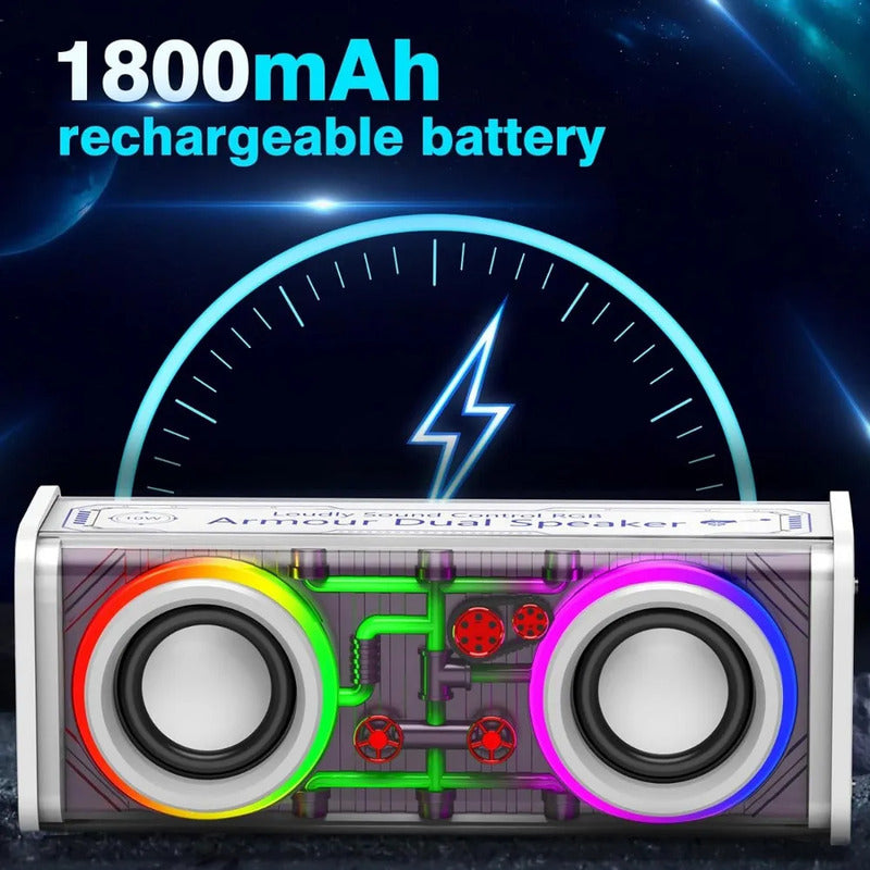Altavoz Bluetooth Portátil Impermeable Miniwoofer Tws