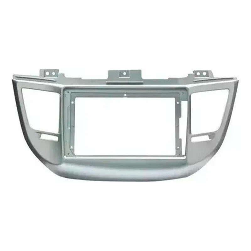 Bisel Adaptador Radio 9 Pulgadas Hyundai Tucson 2015-2018 Gris