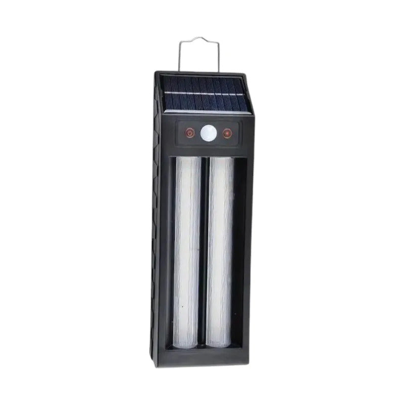 Lampara De Pared Aplique Solar Led Colgante Doble Luz 18w