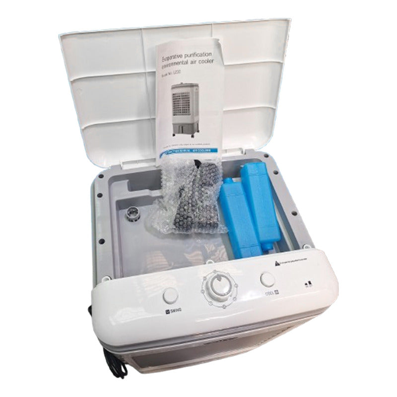 Enfriador Evaporativo De Aire Con Ruedas Industrial 30 L