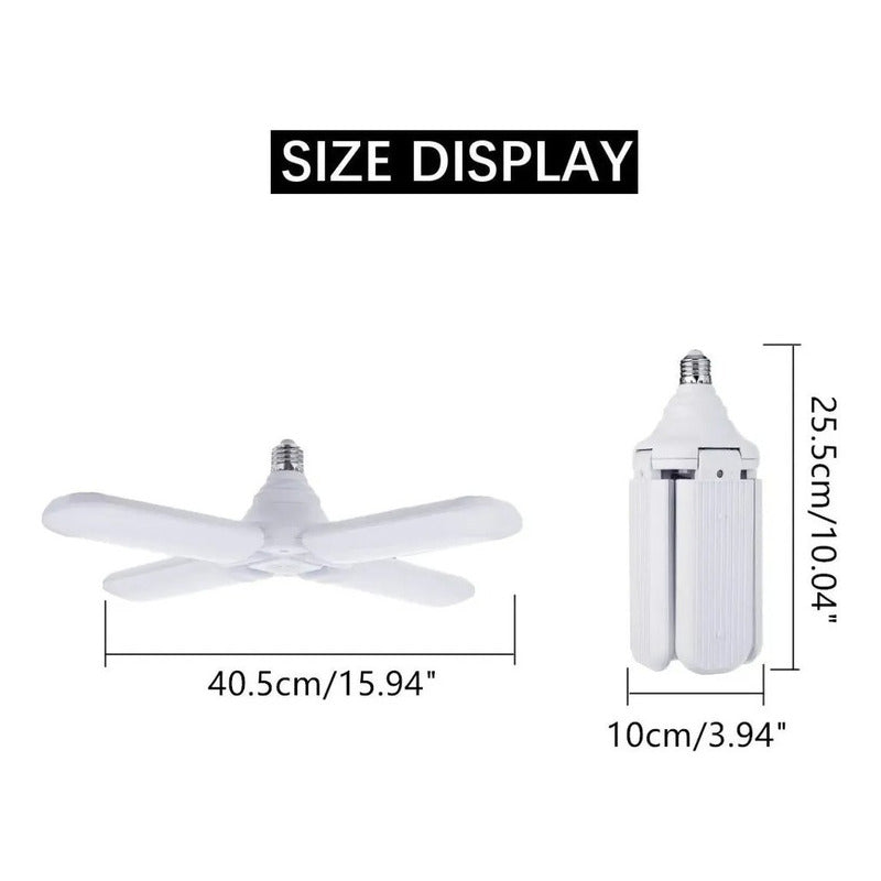 Ampolletas Led 4 Aspas Ángulo Ajustable 60w Ahorradora