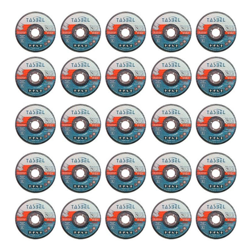 Disco Corte 25 Unidades De Metal Acero 115 X 1 X 22.2 Mm