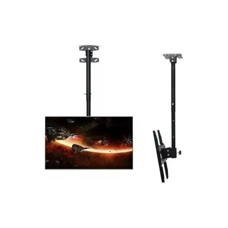 Base Pared Techo Tv 32 40 42 43 48 49 50 55 60 63 65 70 75 Negro