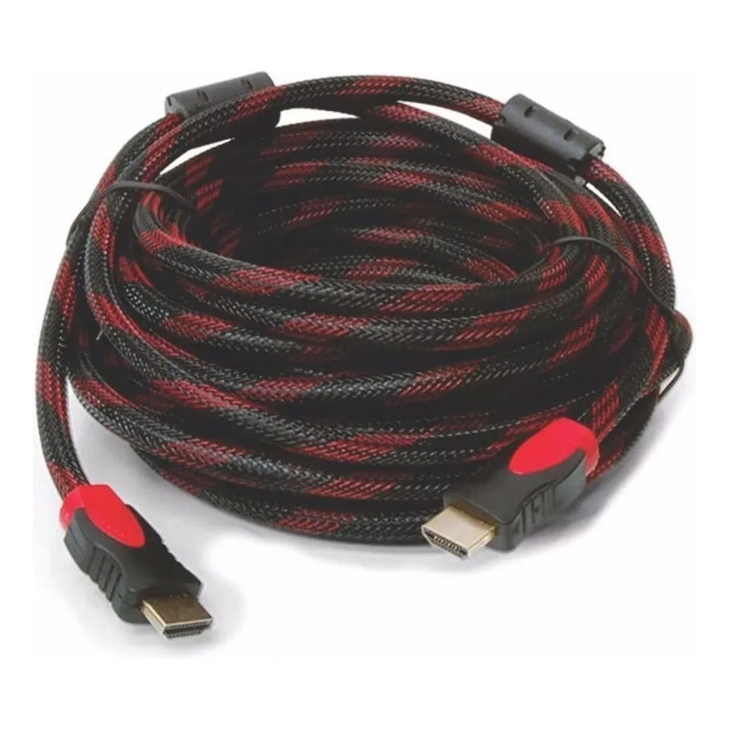 Cable Hdmi 8k/60hz Ultra Hd 5m 48gbps Conector Bañado En Oro