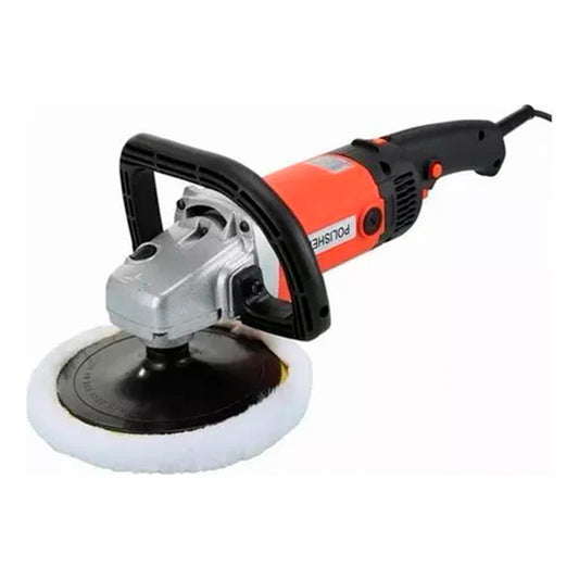 Máquina De Pulir, Encerar Pulidora Auto Potencia Regulable Naranja Claro