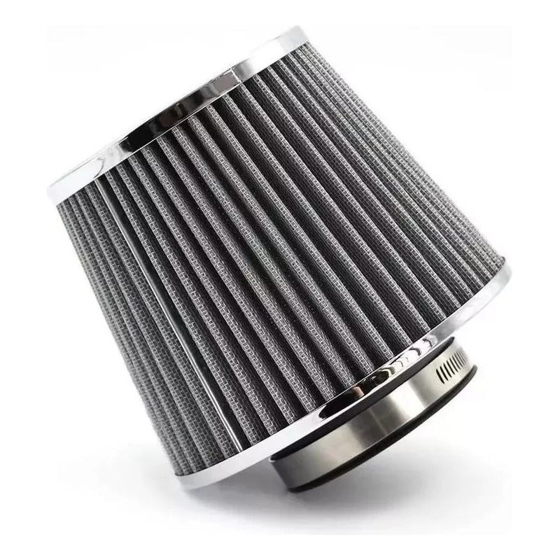 Filtro De Aire Cónico Universal Alto Flujo Para Autos 76mm