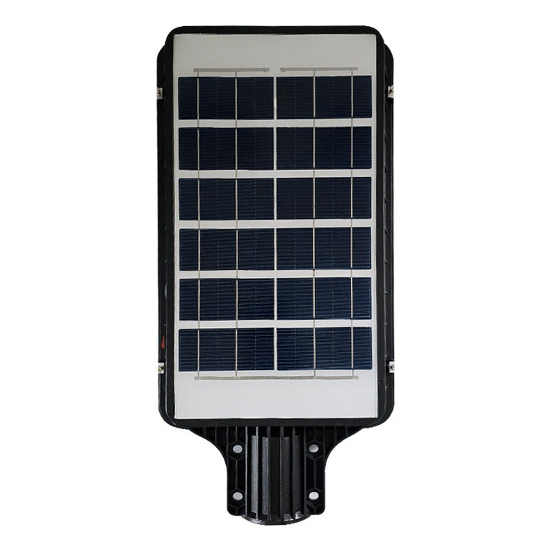 Pack X3 Focos Solares 1000w Potentes Foco Exterior Led Poste Negro Blanco Frío
