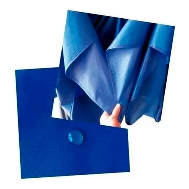 Lona Carpa Repuesto Toldo Plegable 3x3 Mts Jardin Azul