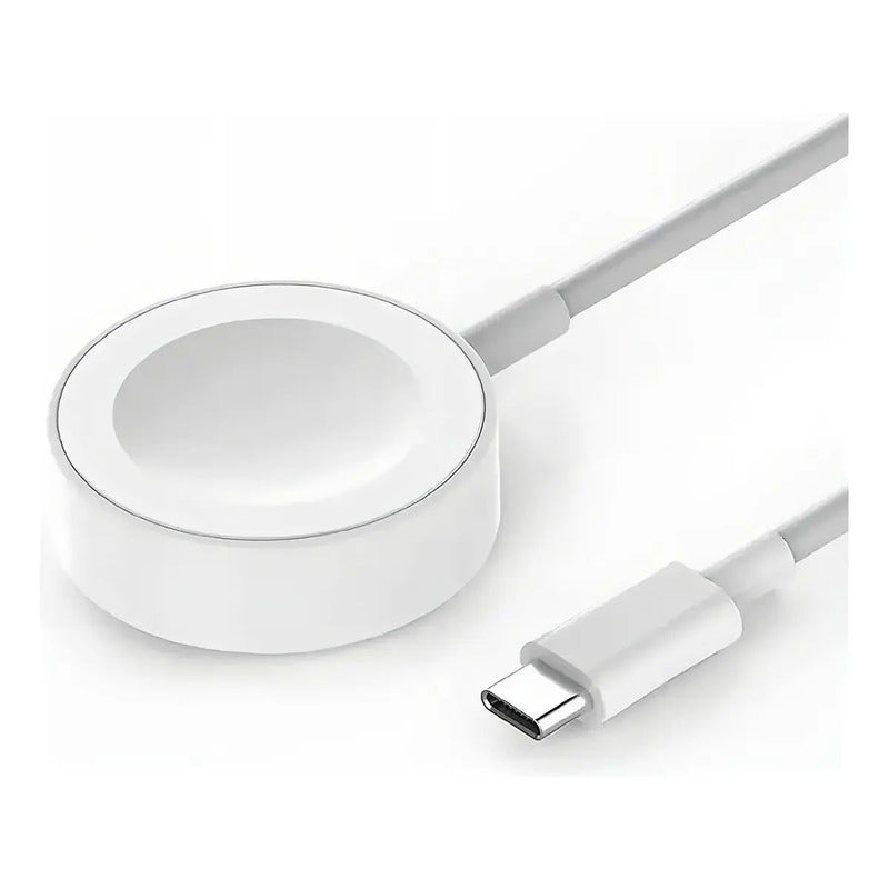 Cable De Carga Inalámbrico Usb-c Para Apple Watch Series 1 A Blanco