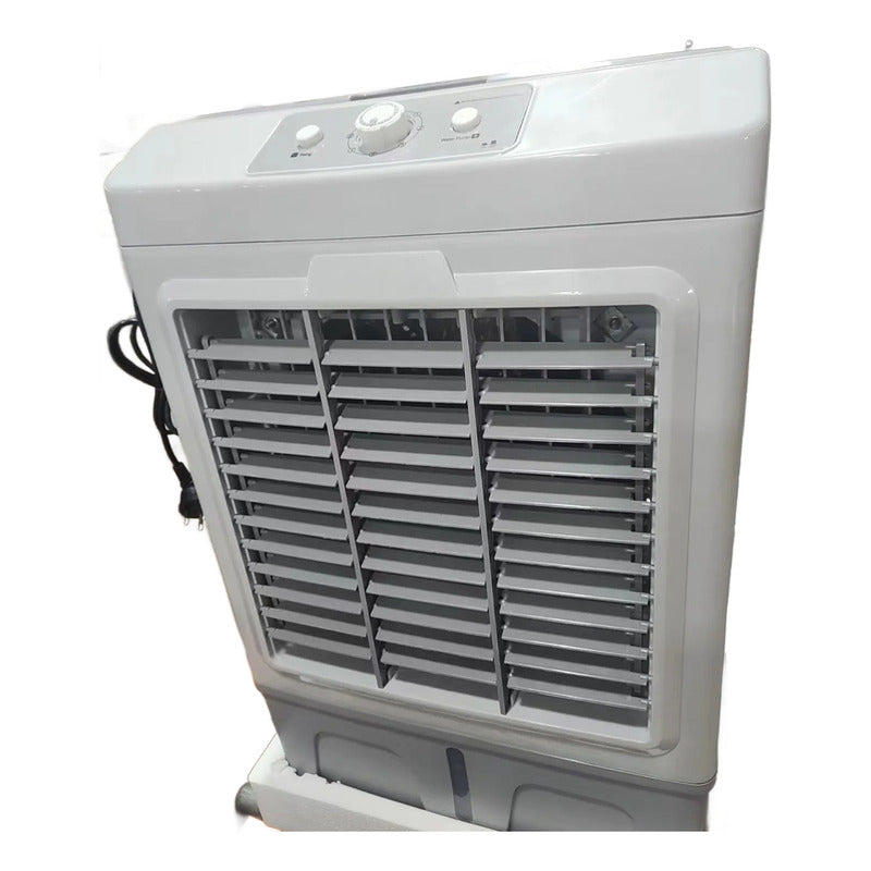 Enfriador Evaporativo 45l Climatizador Semi Industrial 150w Gris
