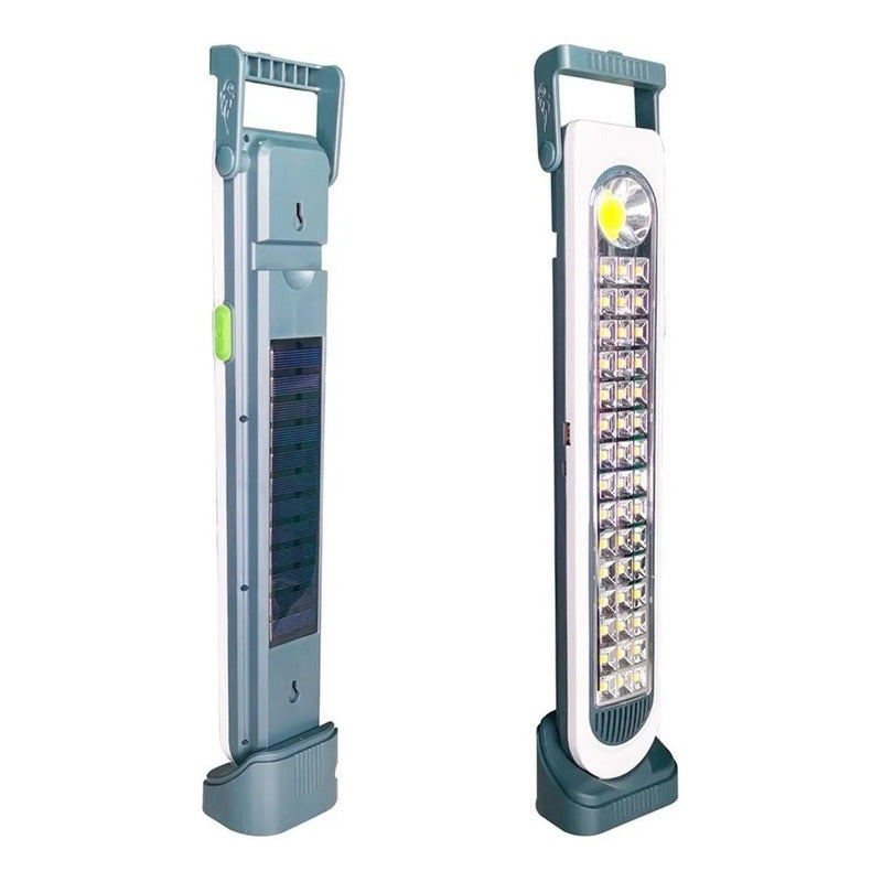 Lámpara Solar Pack X2 Barra De Emergencia Solar