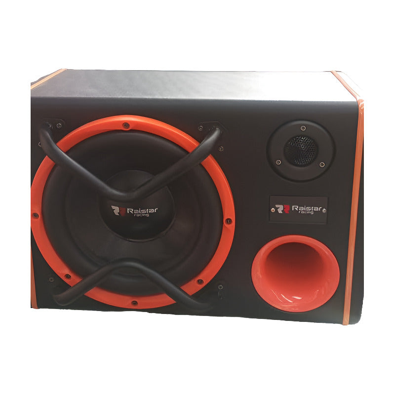 Subwoofer 10 Pulgadas 2000w Amplificado De Acústica Auto Negro