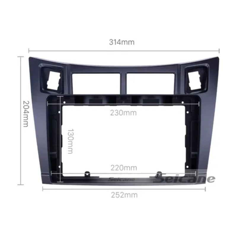 Bisel Radio 9pul Pantalla Toyota Yaris Sport 2006-2012