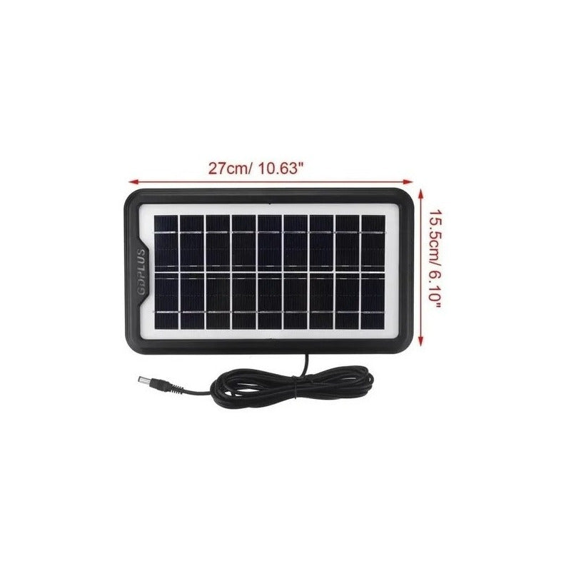 Kit Solar Emergencia Camping Usb Ampolletas 36hrs Envio Grat