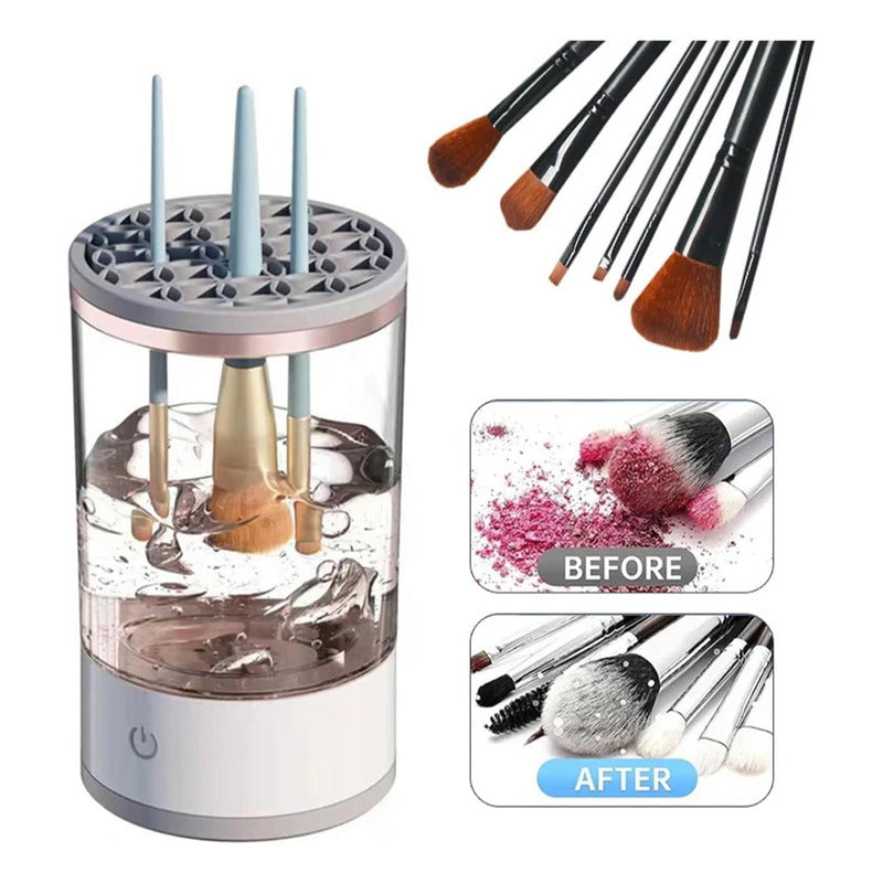 Limpiador De Brochas De Maquillaje Electrica Usb