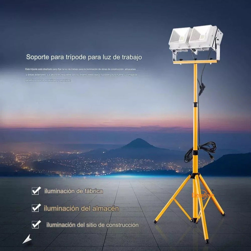 Soporte Para Focos Base Atril Tripode Focos Recargable 220v