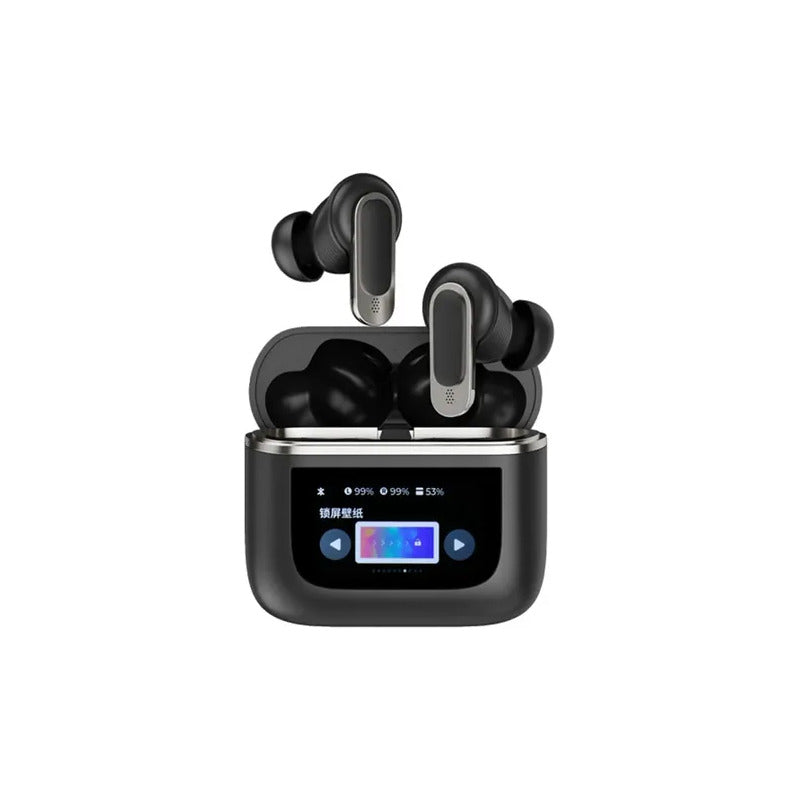 Auriculares Inalámbricos Pantalla Y Cancelación De Sonido