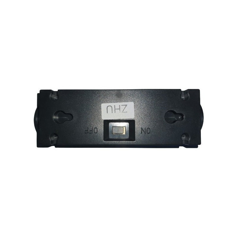 Pack X4 Aplique Solar 2 Watts 2 Leds De Pared Foco Negro