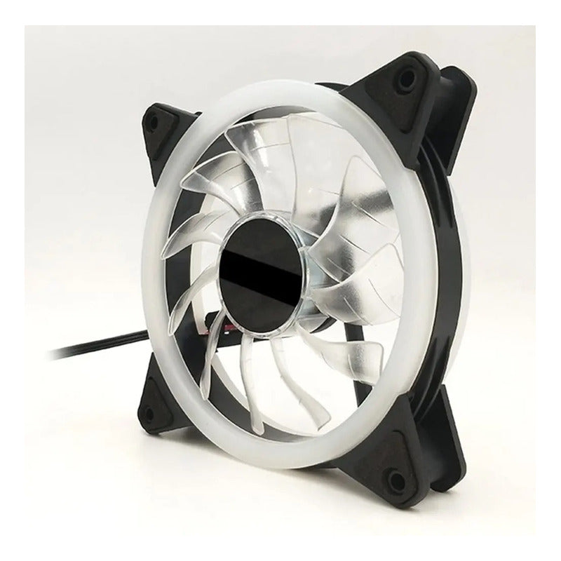 Fan Cooler 120mm Pc Gamer Led Rgb 4 Pin Ide Chasis
