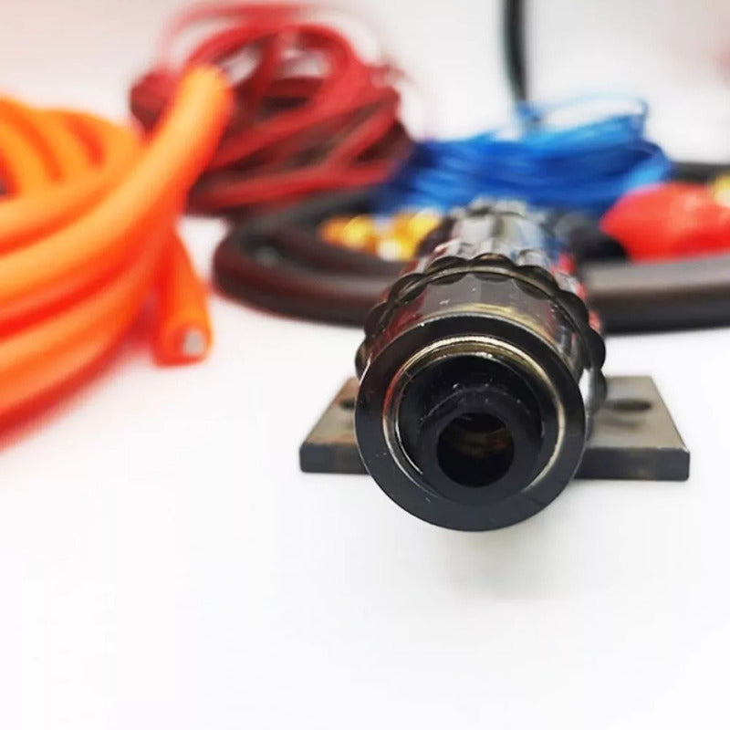 Kit Cables 1000w Auto 4ga Para Amplificador Subwoofer