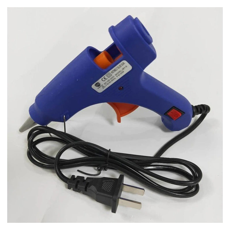 Pistola Silicona Caliente 20w Mas Silicon De Regalo 7mm Base