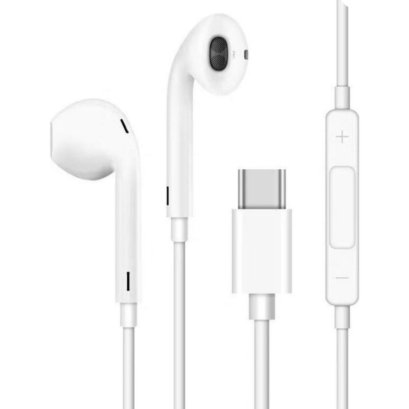 Audifonos Manos Libres Para Usb Tipo C Auriculares Cableados