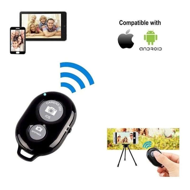 Soporte Para Telefono Fotos Video Foco Recargable Control