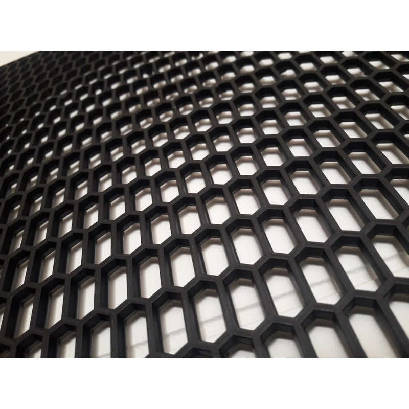 Malla Parachoque Negro Rejilla Tuning Auto Universal Abs