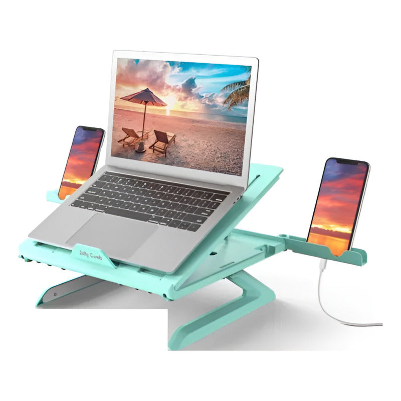 Elevador Notebook Alzador Notebook Plegable Laptop Stand Agua
