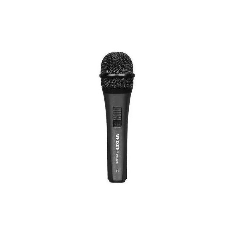 Microfono Para Karaoke Para Equipos De Audio Cableado Negro