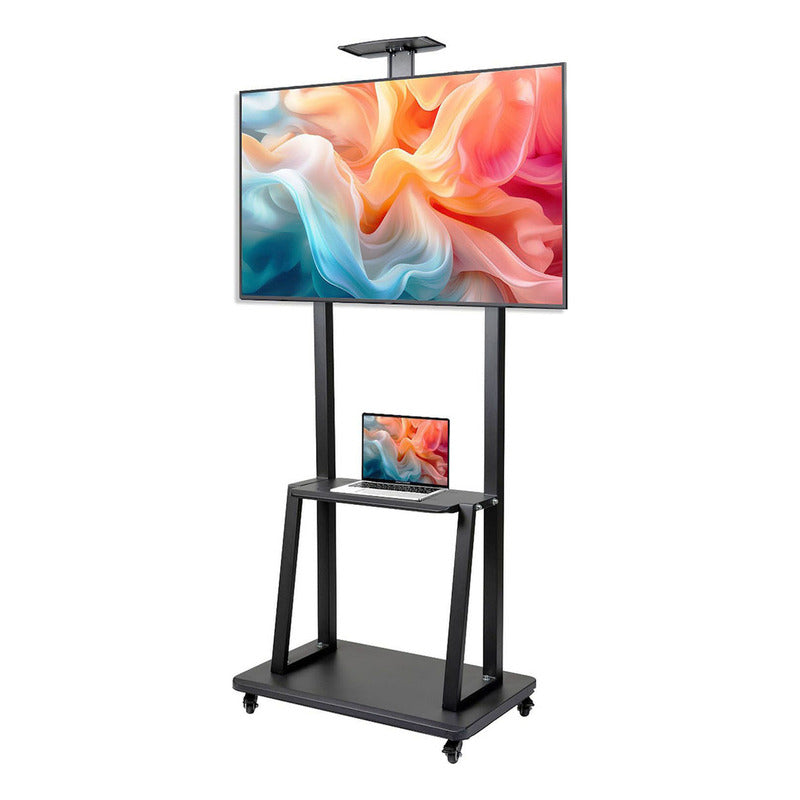 Soporte Tv Movil Con Ruedas 32 A 70 Base Pedestal Generico