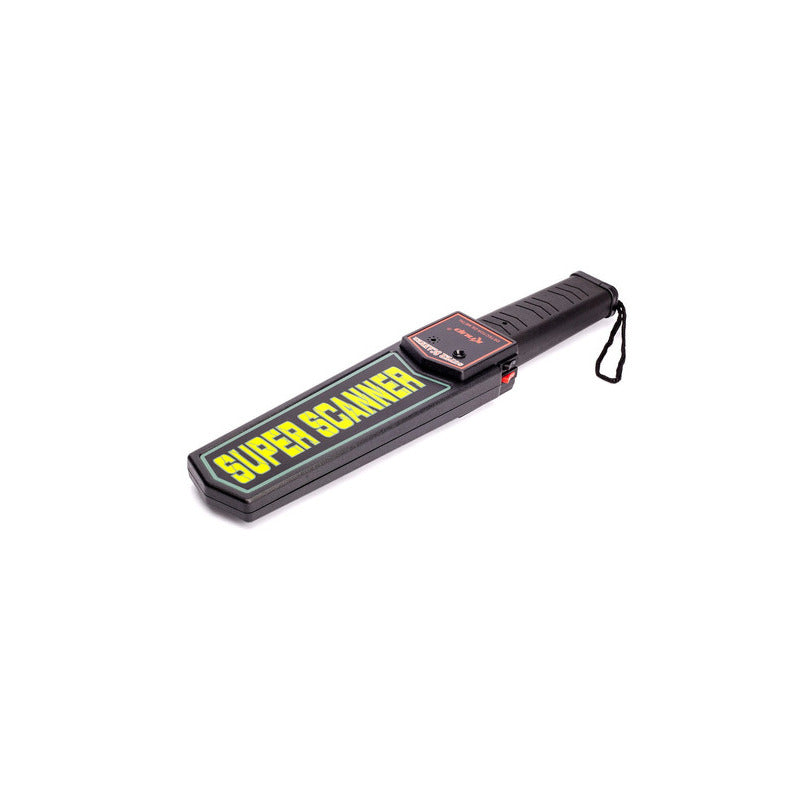 Detector De Metales Portátil Profesional Y Superescáner Negro De Noche