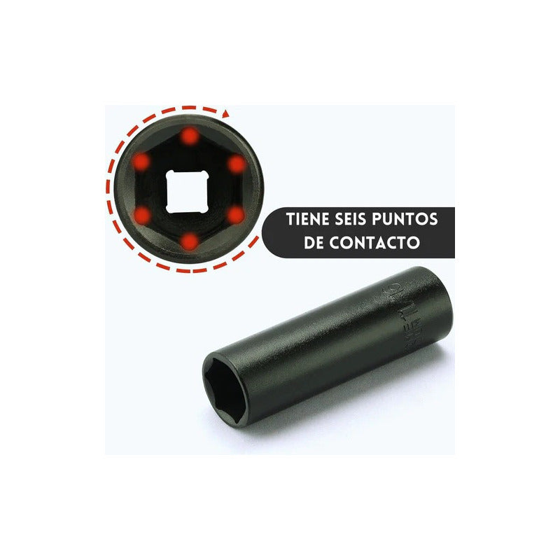 Juego Dados De Impacto Cortas Y Largas Mecanica Auto Camion