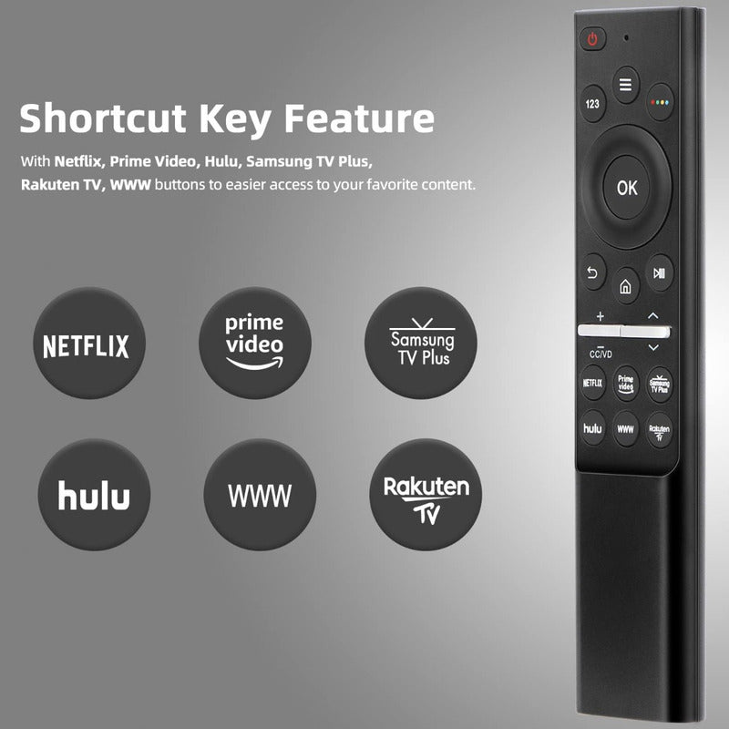 Control Remoto Compatible Samsung Smart Tv Qled 4k Mando Voz