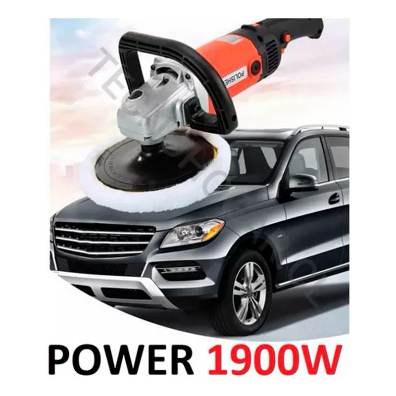 Máquina De Pulir, Encerar Pulidora Auto Potencia Regulable