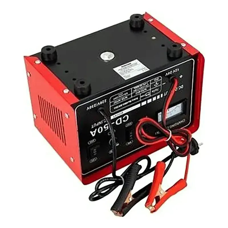 Cargador De Batería 12v Y 24v Para Auto Y Camión De 50 A