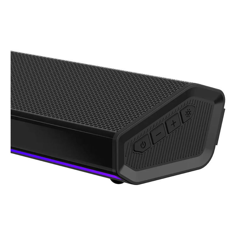 Barra De Sonido Recargable Bt Led Vidvie 80cm Sp931 Soundbar Negro
