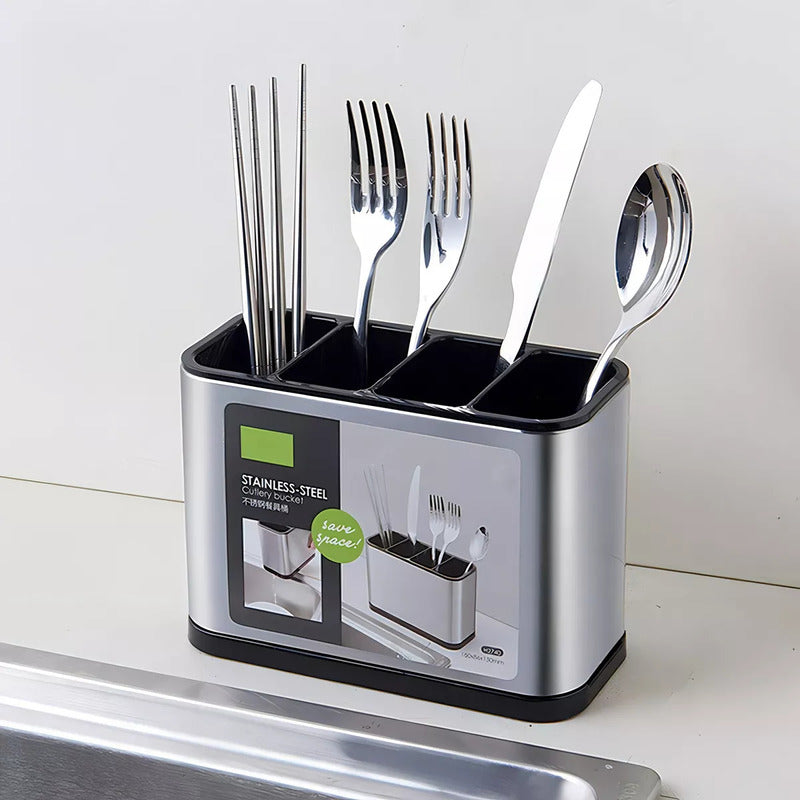 Escurridor De Cubierto Utensilios Cocina Acero Inoxidable