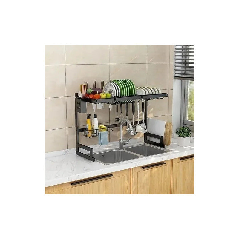 Seca Platos Xl Escurridor Organizador Acero Inoxidable 85cm